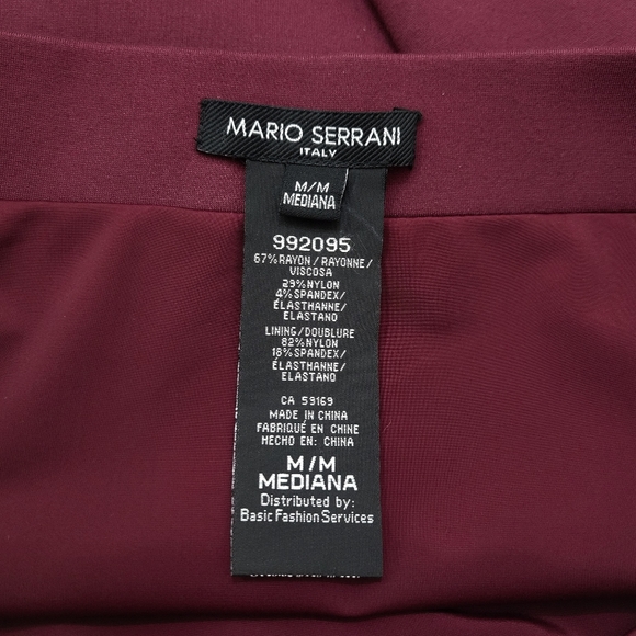 Mario Serrani Body Magic Slimming Pencil Skirt Women's Medium - Picture 2 of 2